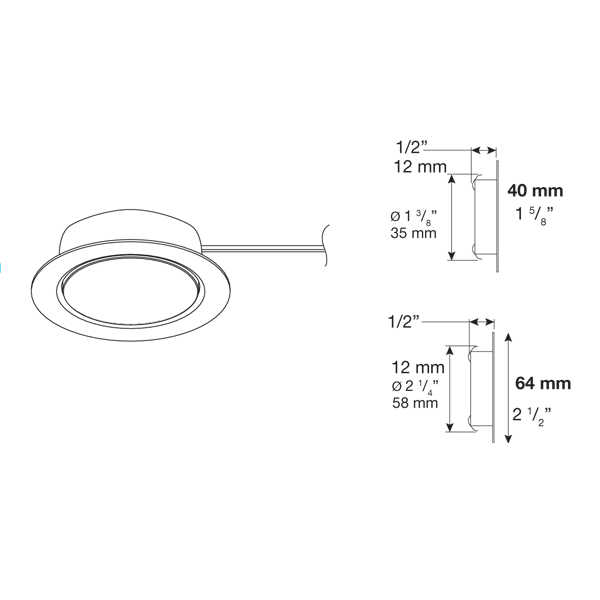 Nube - Puck Light - EMOTION LED