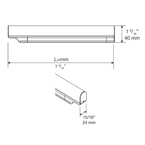 Snite - Linear Light - 4000K LED