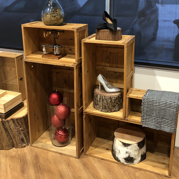 Faux Stump Risers